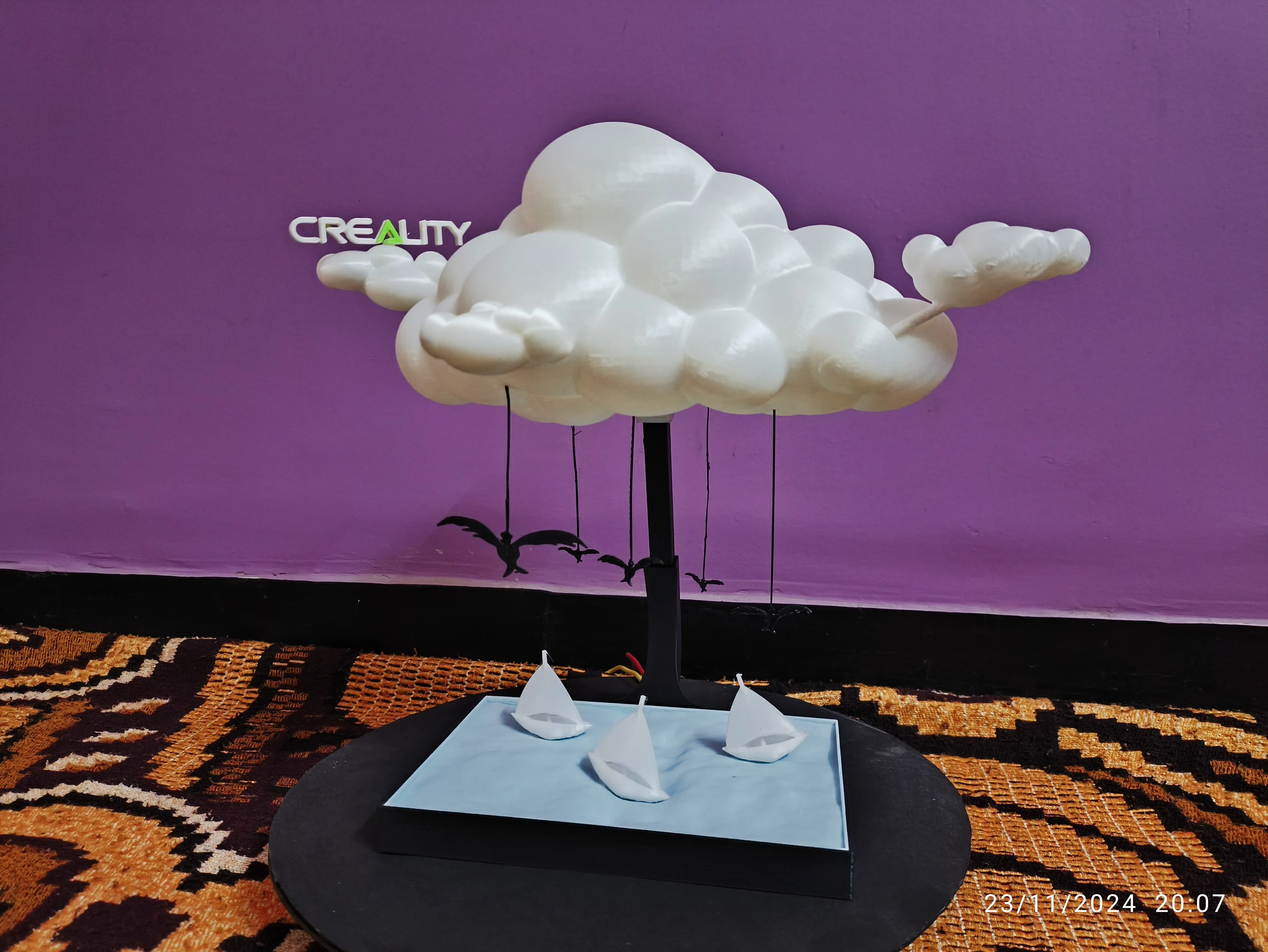 "3D Creality Cloud Table Lamp"