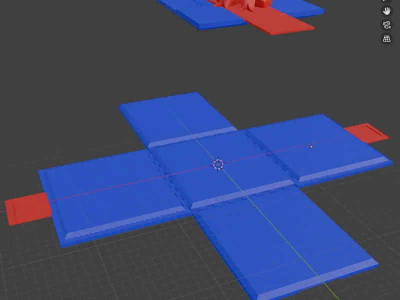Openable Present box with hidden hinges