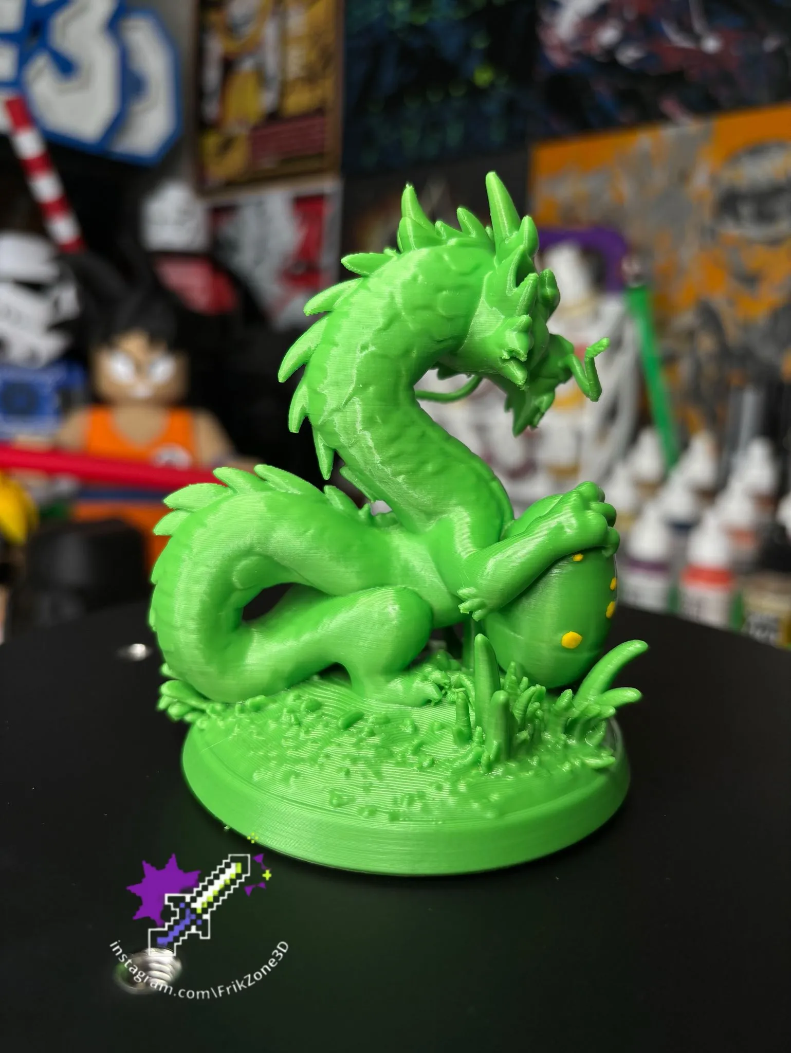 Shenron Easter Egg Dragon – 3D Printable Figure