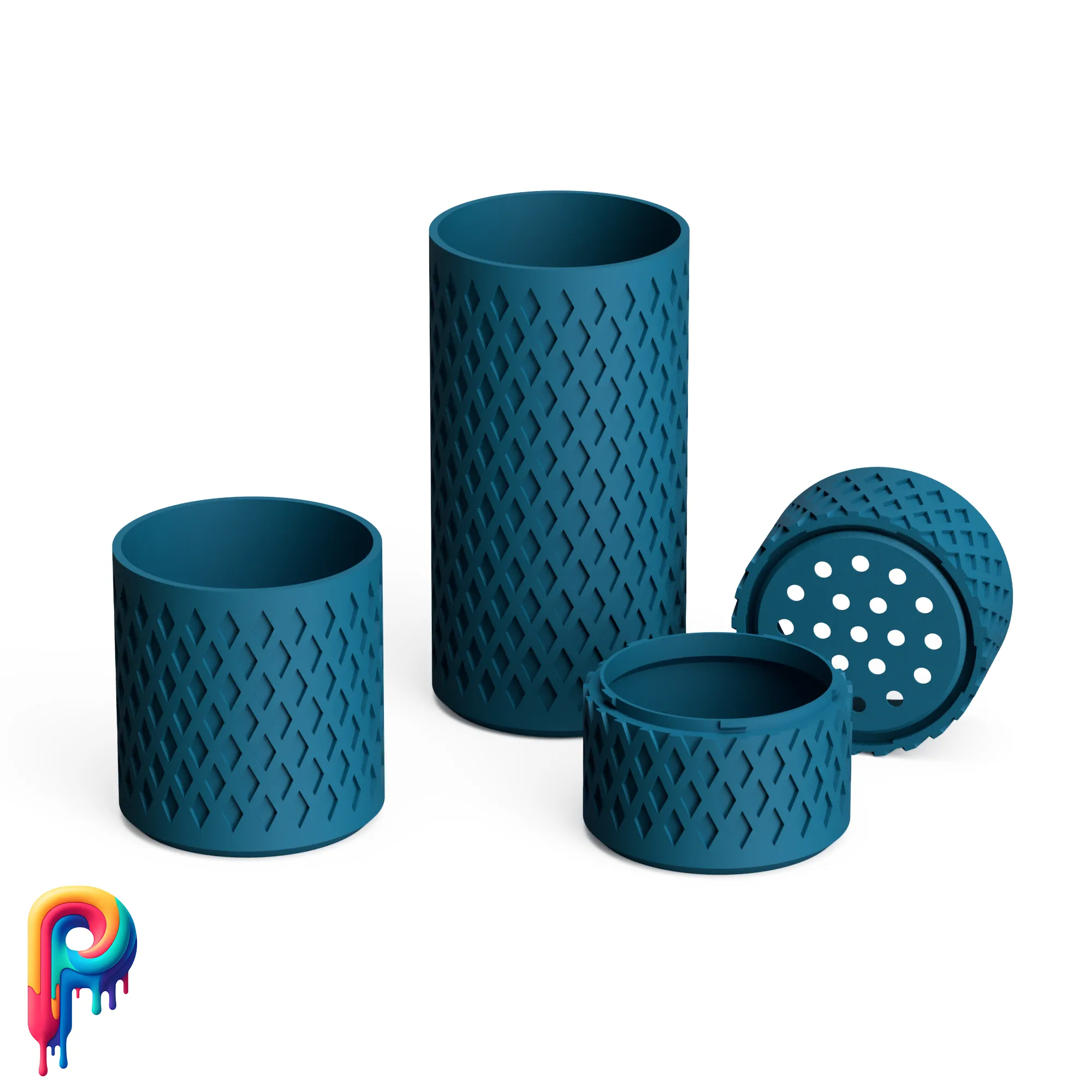 Narae Vase and Planter Set by Polymeria