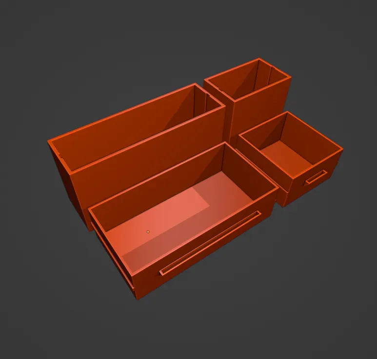 Cassetto organizer Box