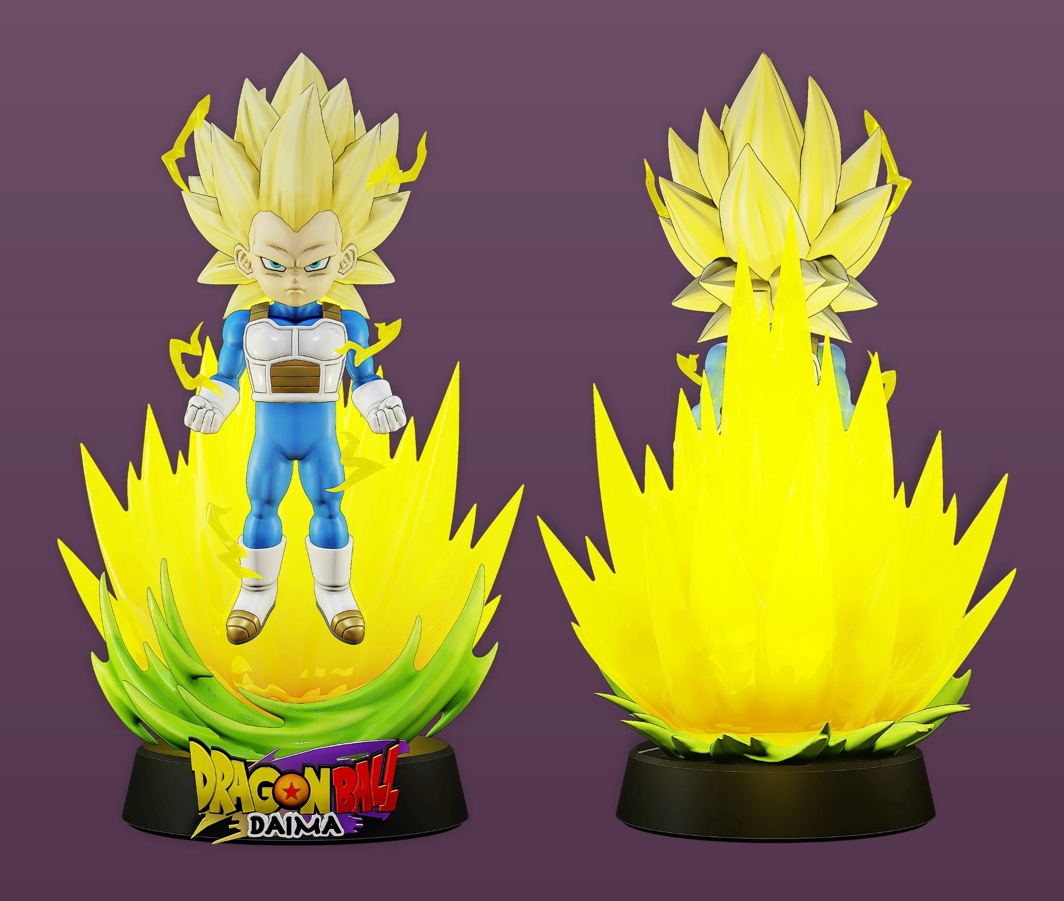 Vegeta Super Saiyan 3 / Dragon Ball Daima
