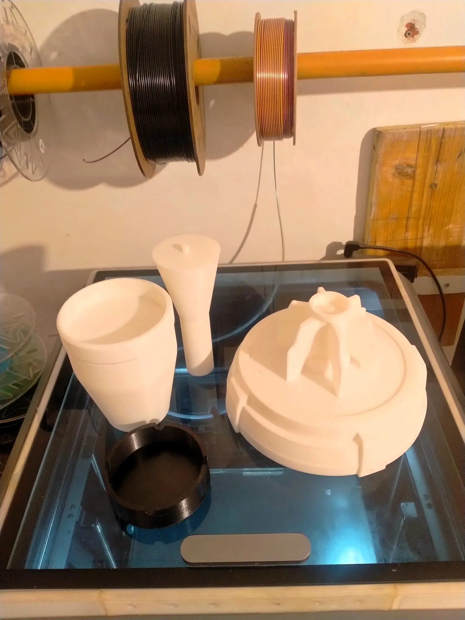 Cenicero Misil Modular 3D Multicolor y Estándar 3MF-3