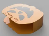 Pumpkin candy container-2