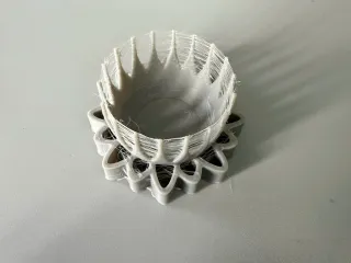 Flower easter egg holder
