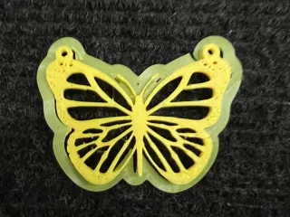 butterfly necklace kinder