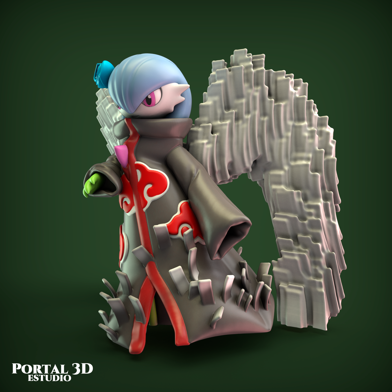 Pokemon Gardevoir 3D model 3D printable