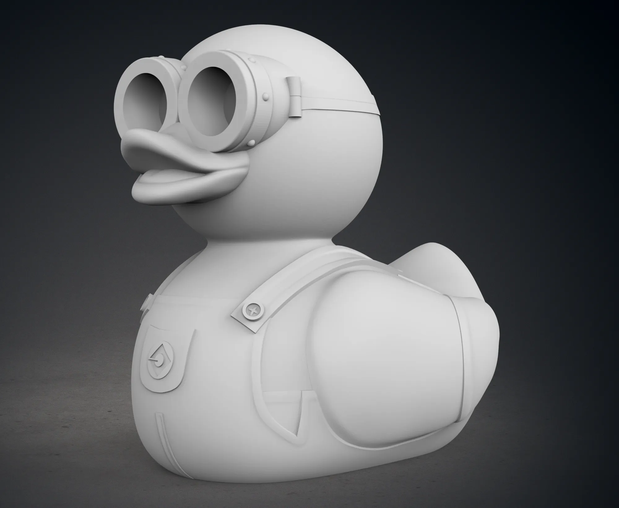 Cute Minion Rubber Duck
