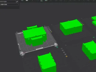 Fast Print in Place drawer system (vase mode)