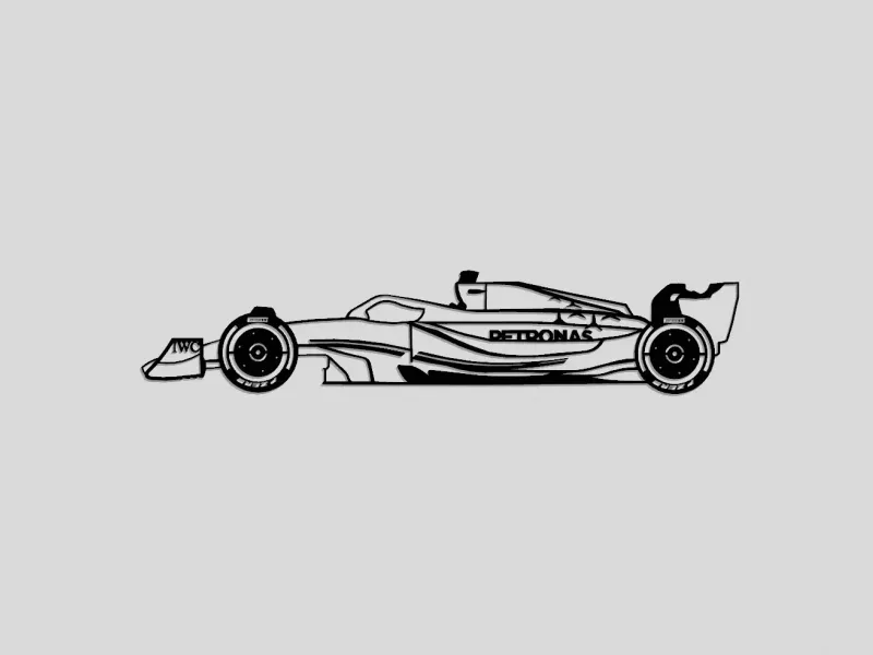 مرسيدس بيتروناس F1 F1 W15 سيلهوت المفصل