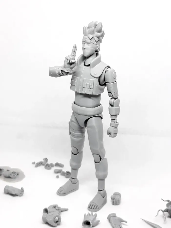 Figura De Acción Kakashi 27 Cm – Estatua De PVC De Anime Con Caja Regalo, Ideal Para Coleccionistas Y Fans De La Serie