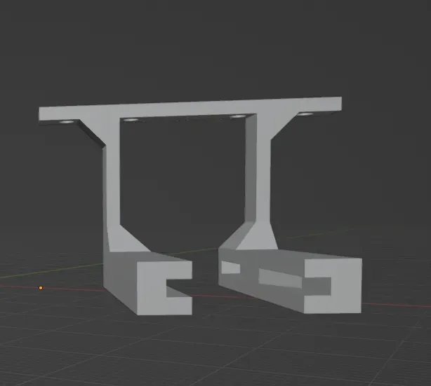 support for sumobot line sensor