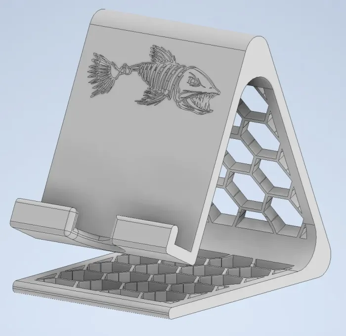 Fishing phone stand