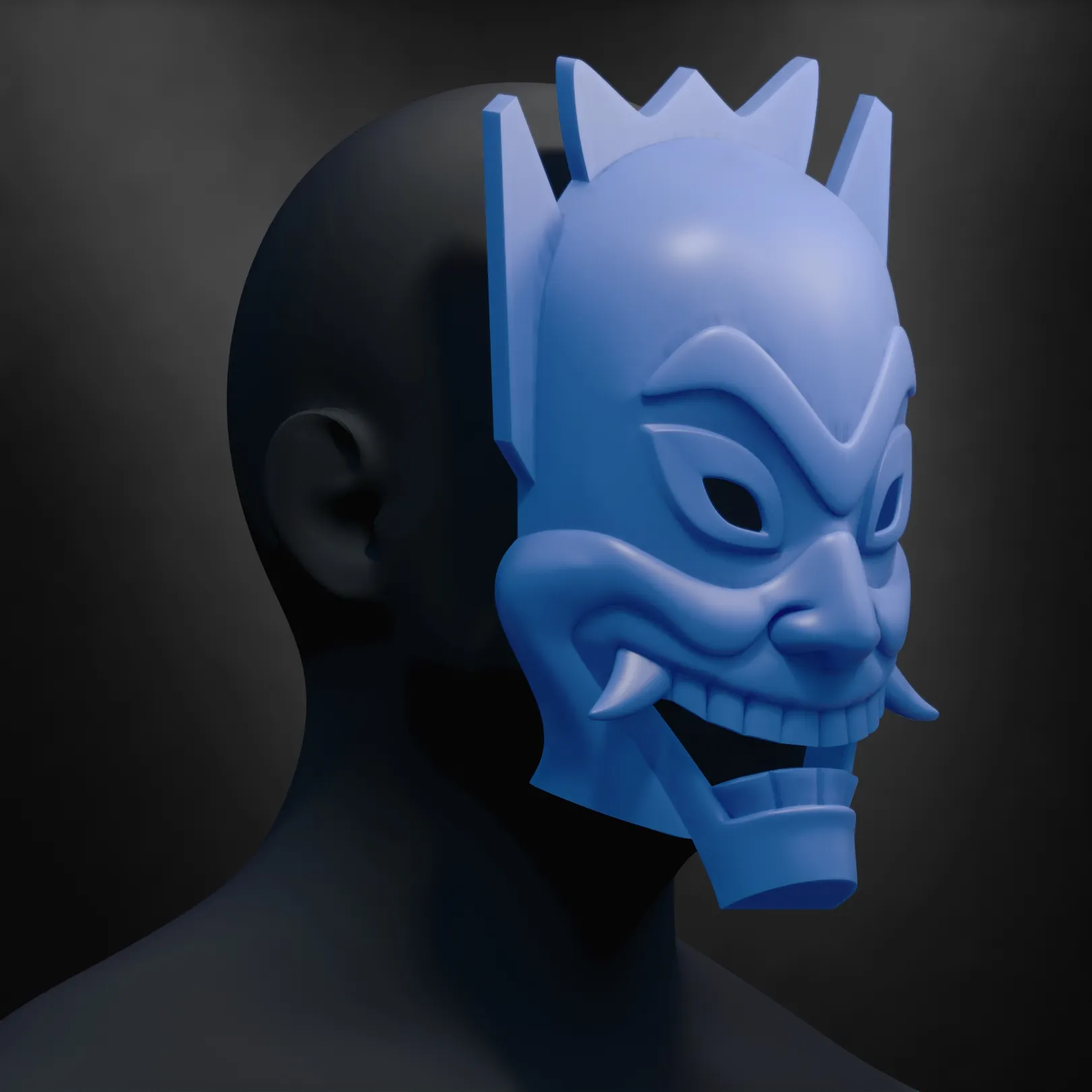 Blue Spirit Mask - Avatar Cosplay