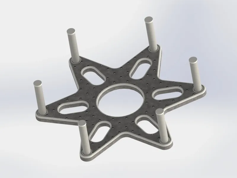 Rodin Coil Star .STL 200mm Diameter Coil | iToroid Vortex