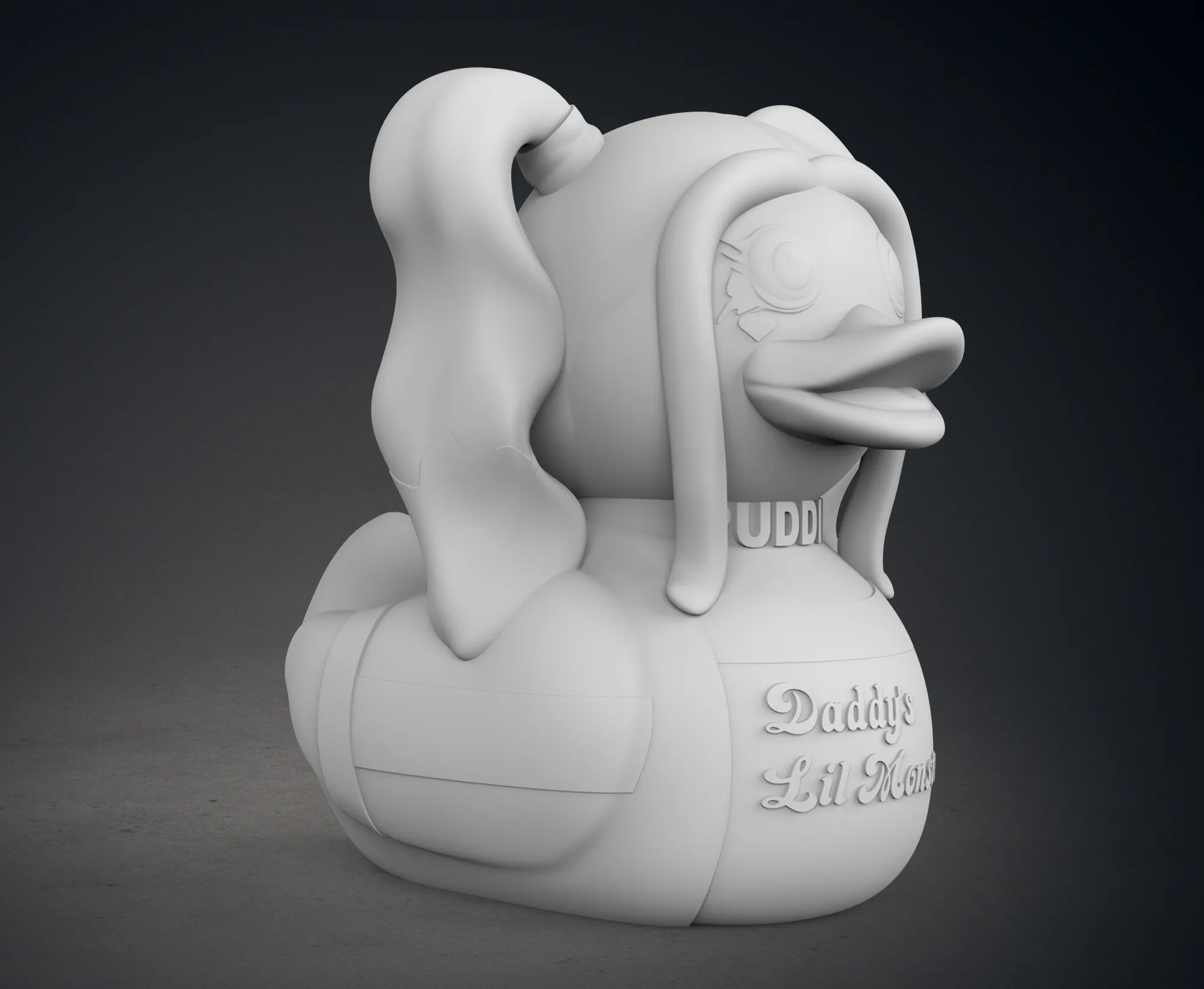 Cute Harley Quinn Rubber Duck