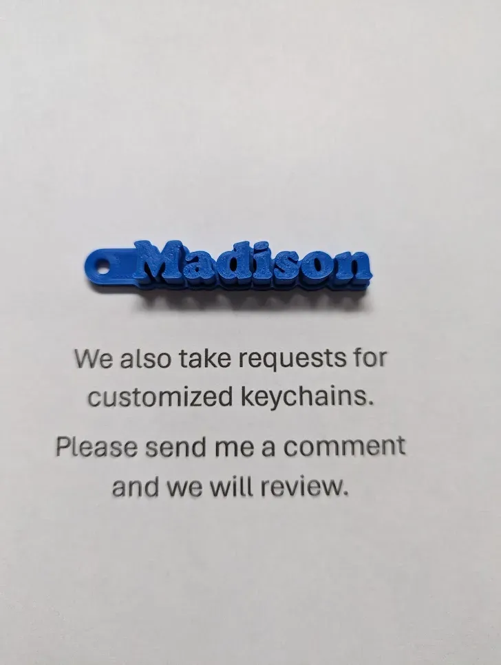 Madison Keychain