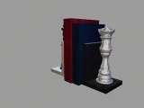Chess Bookend-7