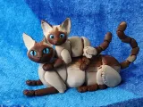 Articulated cat, print-in-place, snap-fit head and tail-9