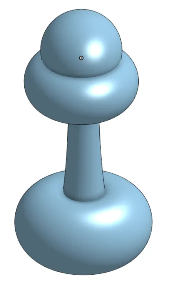 pion de șah mic