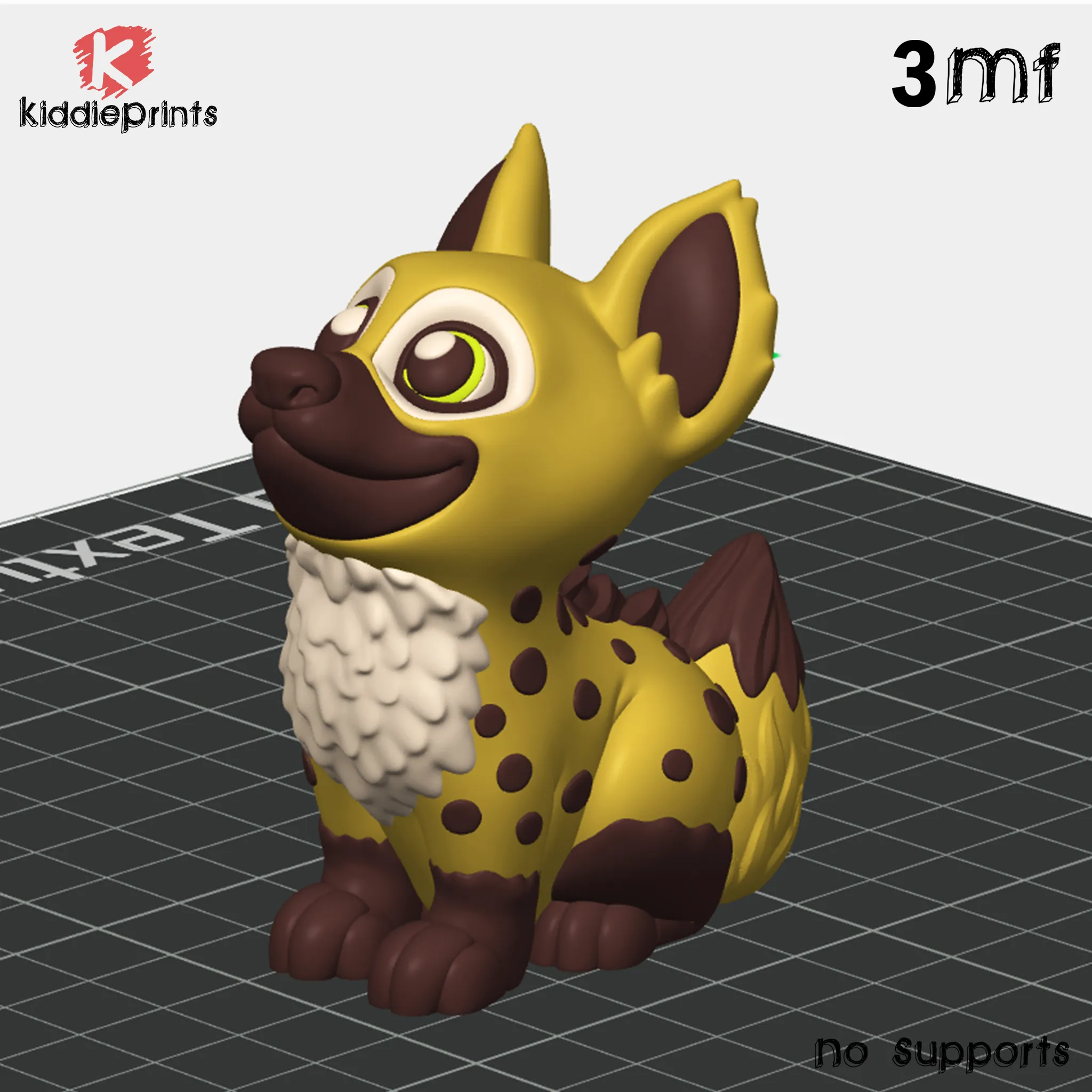 Cute hyena (no supports )