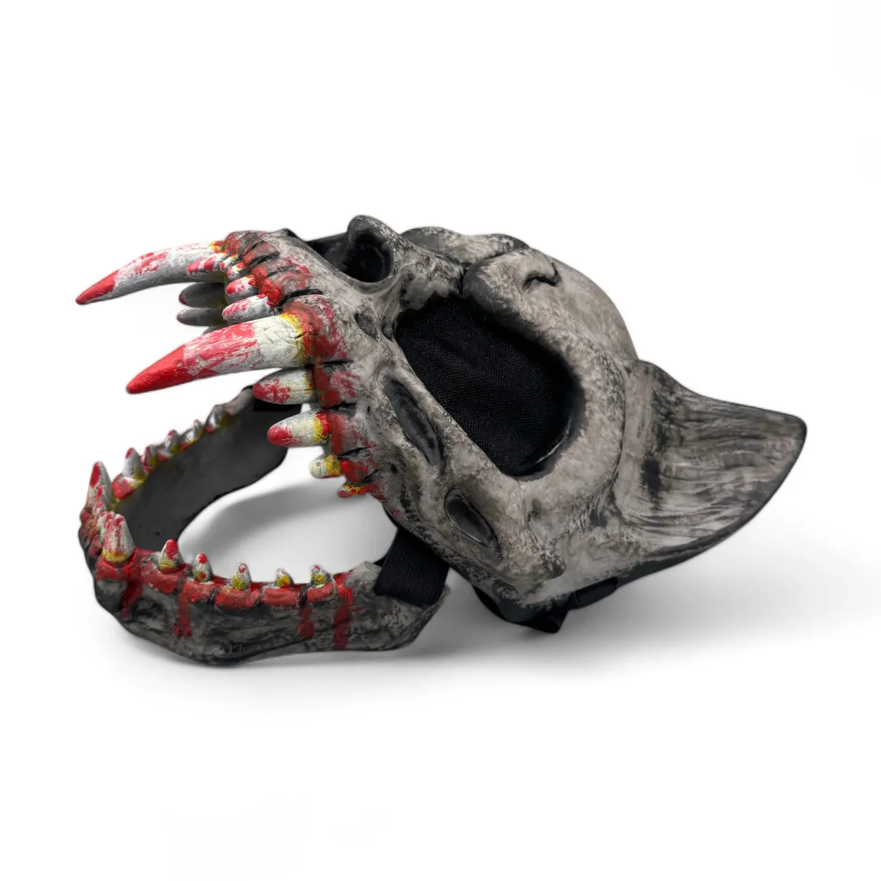 Fangs Skull Face Mask - Cat, Wolf, Bat, Saber