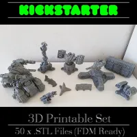 Tanks & Turrets (Free Sample) Kickstarter-0