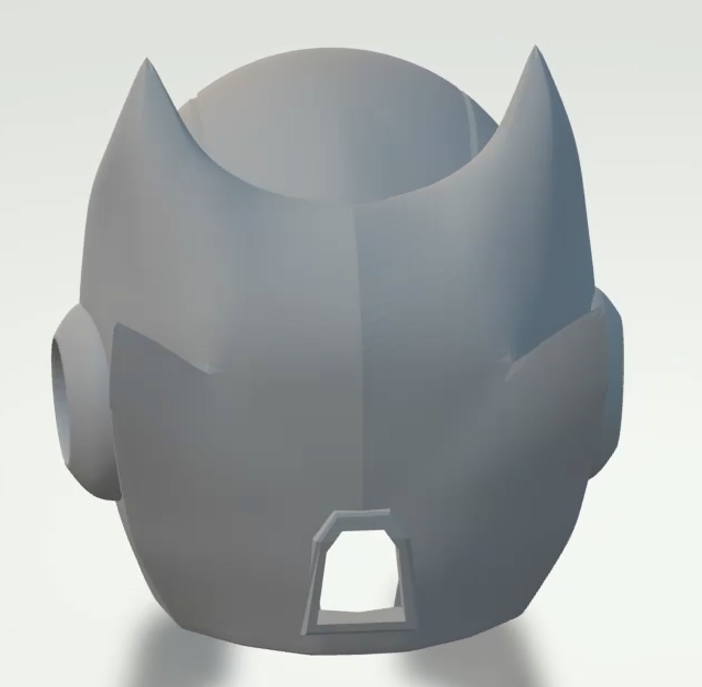 Zero - Megaman X Cosplay Helmet - Full Sized and Wearable | 3D models ...