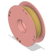Filament Reel Christmas Ornament (free)-2