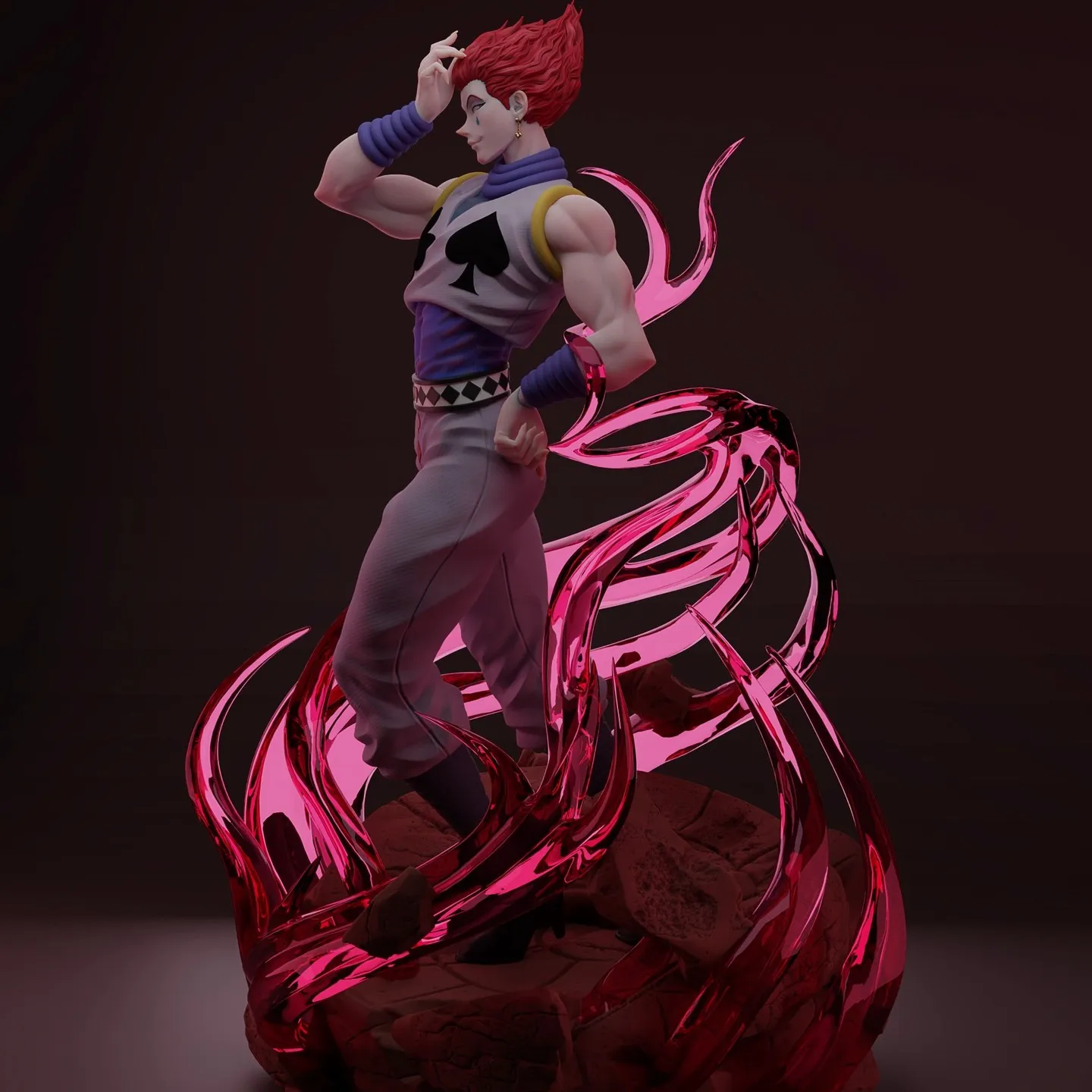 HISOKA - HUNTER X HUNTER - IMPRESIÓN 3D