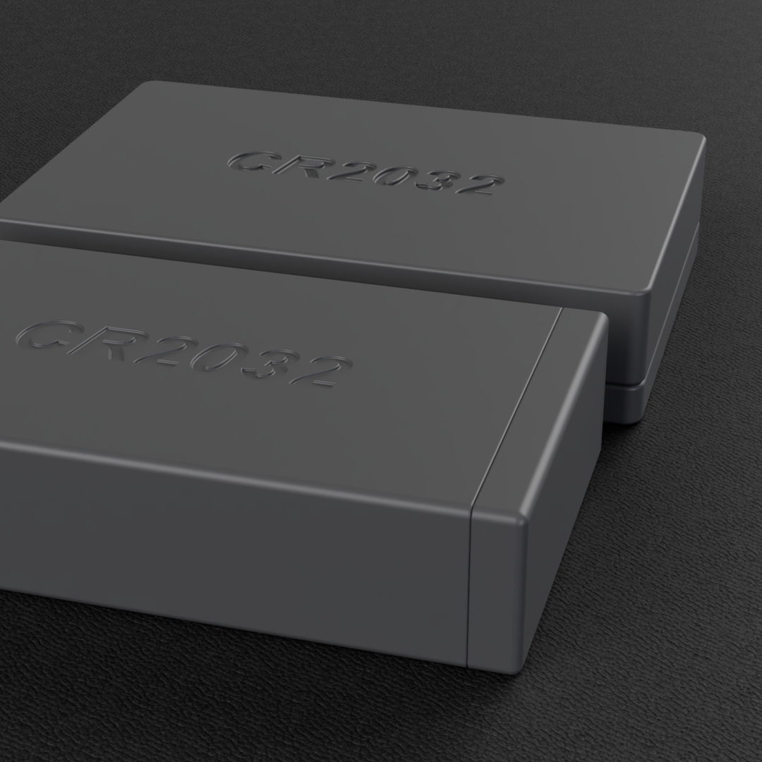 CR2032 Battery Holders V2 50 3D models download Creality Cloud