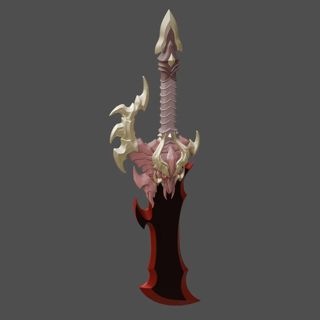 Demon King's Dagger Solo Leveling Arise Fan Art