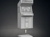 Street Fighter II Arcade Cabinet with Lithophane-8