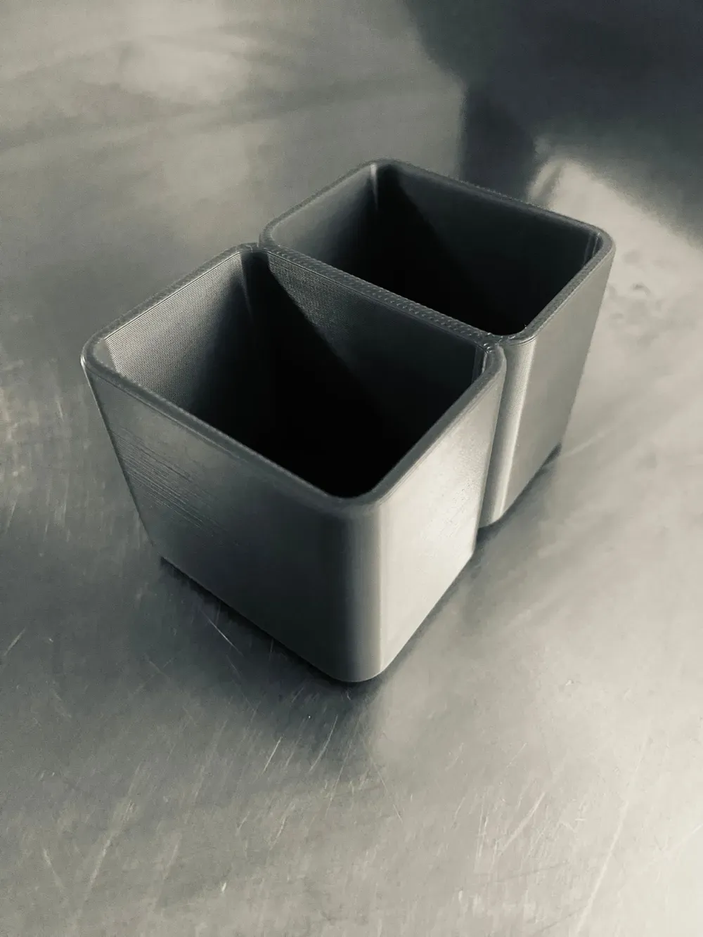 Modern Double Toothbrush Holder