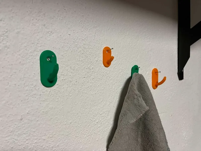 Hangers for rags and towels
