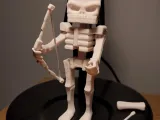 MINECRAFT SKELETON/ESQUELETO MOVIE ACTION FIGURE-0