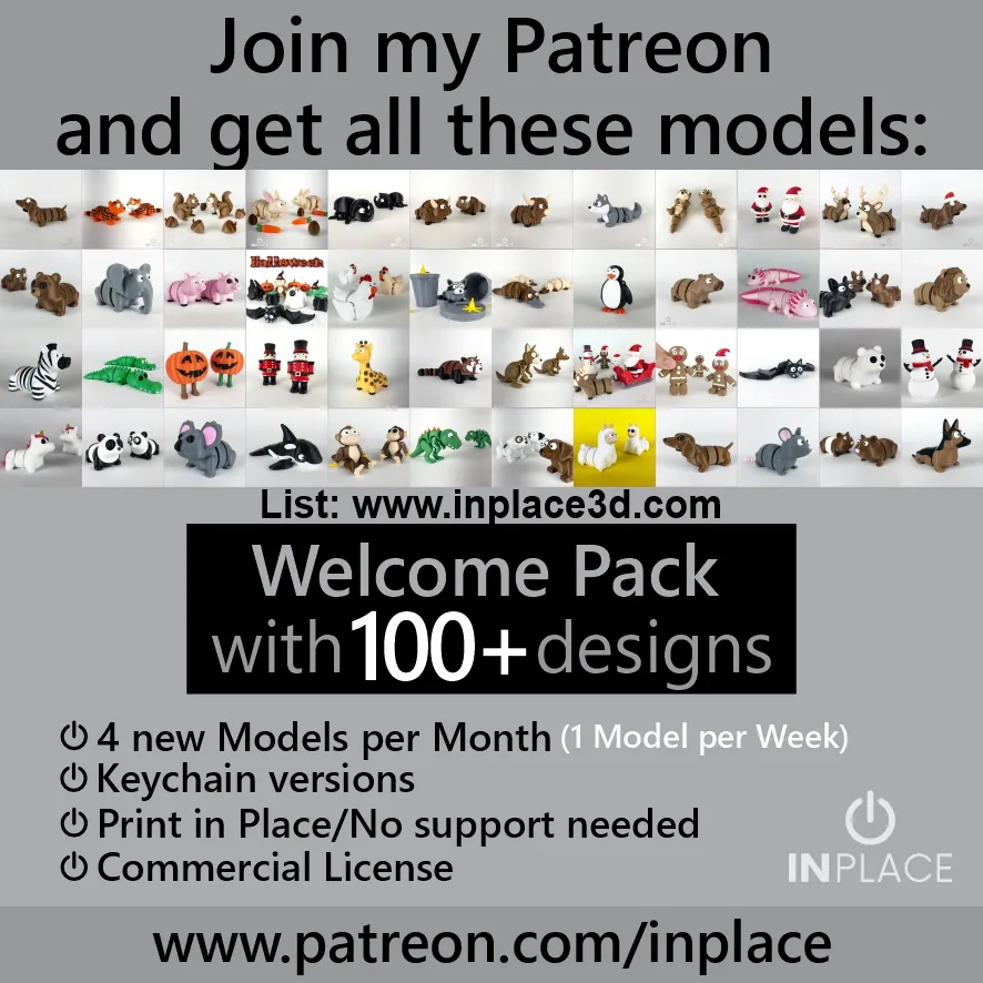 Cute Polar Bear Articulated