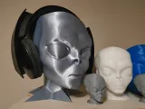 Alien Head on a stand-4