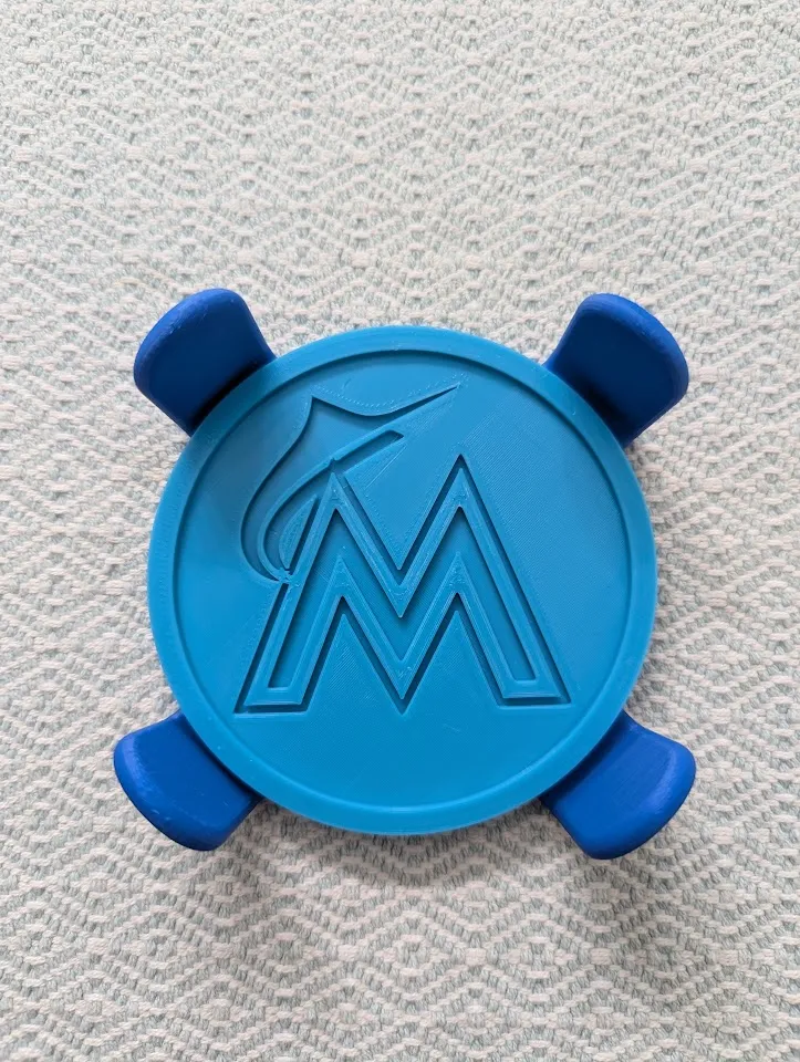Miami Marlins Coaster w/Holder (holds 6)