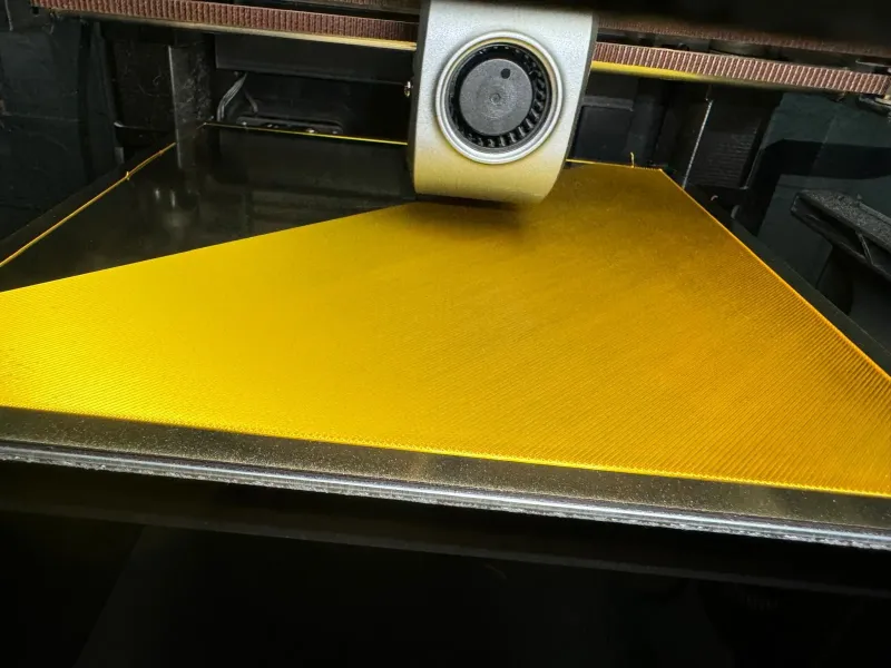 Creality K1 Primo strato Superficie massima di prova