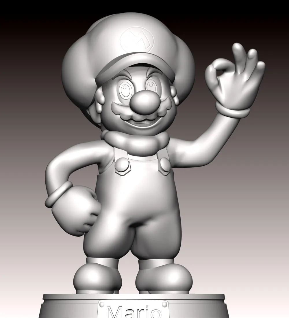 Cloud Mario Fan Art