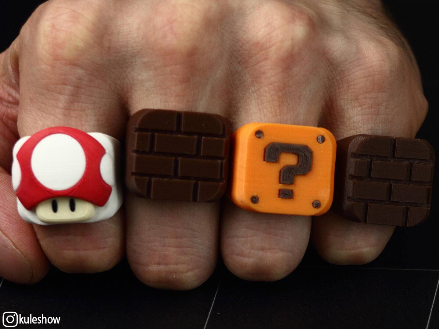 Mario rings 🧱🍄❓