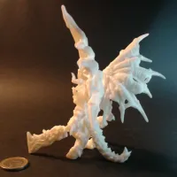 Falor - Greater Demon - PRESUPPORTED - 32mm Scale-2