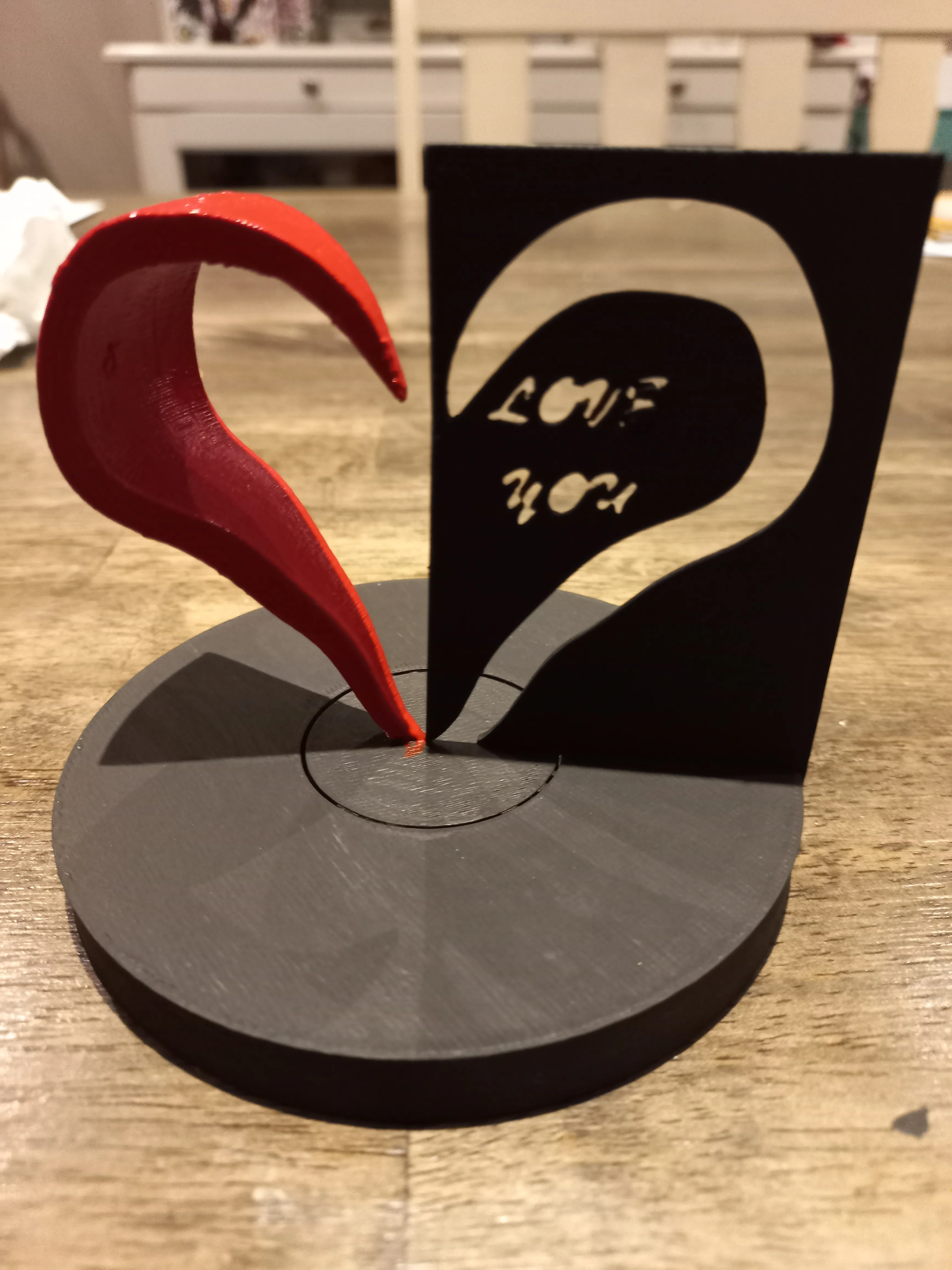 3D Printer Files | 3MF File | Valentines - Artsy I Love You Heart ...