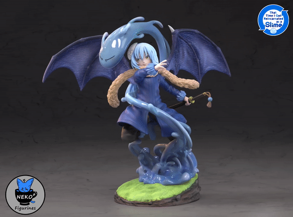 Rimuru Tempest - Slime Tensura Anime Figure for 3D Printing
