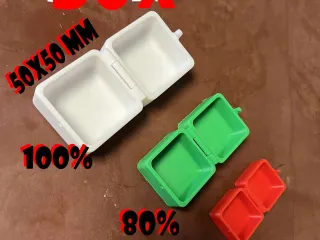 Box 50x50 with brake, 盒子 50x50 附煞車