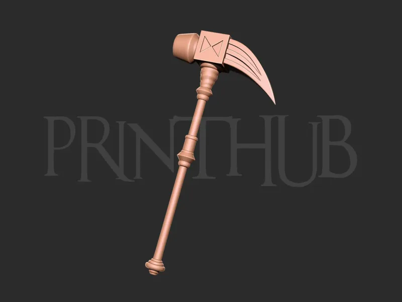 Een voorhamer - zeven dodelijke zonden 3D printmodel