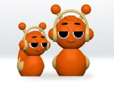 Sprunki Oren Duck STL file, Sprunki Orange 3D Model-0