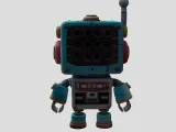 Cute Retro Robot-2