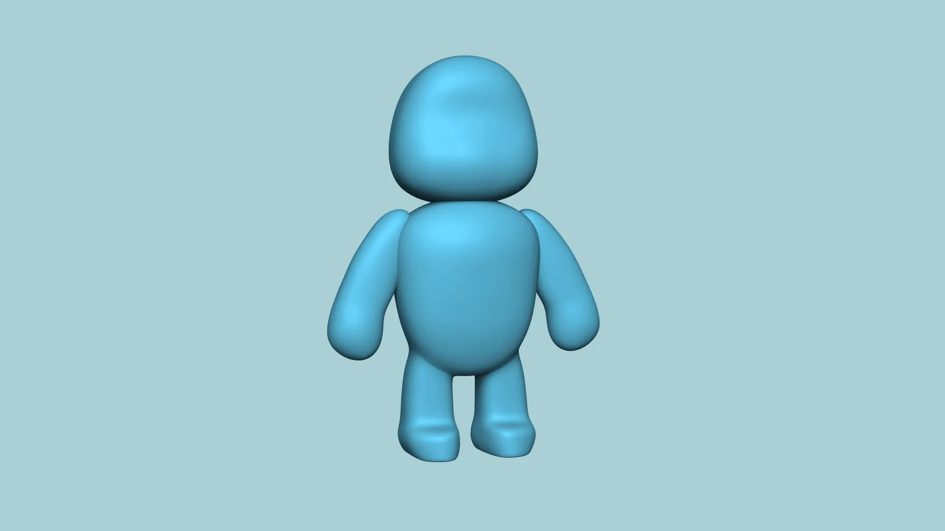Molde para galletas A01 - Partes del cuerpo Chibi